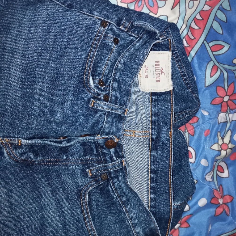 Hollister blue jeans size 29×30